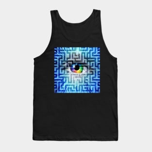 Vision And Psychology Motivational Concept Tank Top